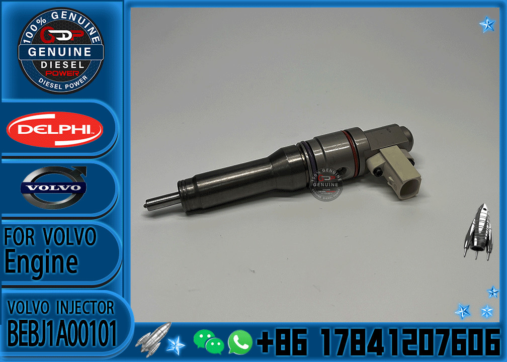 Fuel Injector 1905002 1725282 BEBJ1A00101 1661060 BEBJ1A00201 For XF85 XF105 MX265 Engine