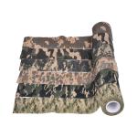 Outdoor Hunting Camping Heat Resistant Camo Self Adhesive Tape with Non-woven