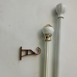 China Adjustable Side Mount 6.7m Steel Pipe Curtain Rods wholesale