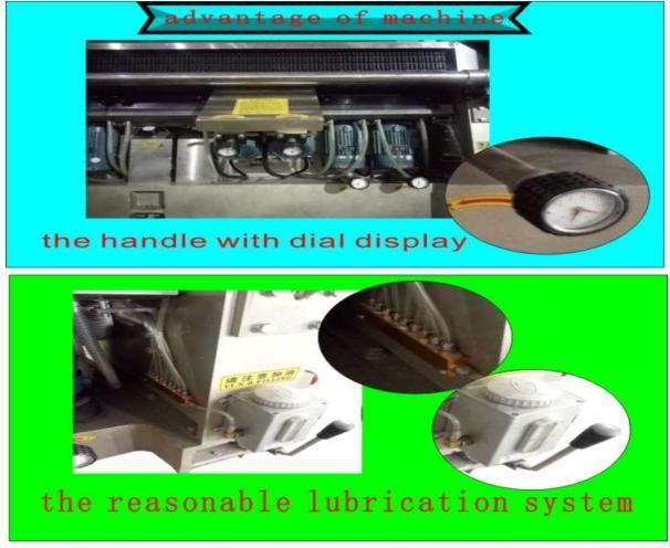 PLC Control Glass Edging Polishing Beveling Machine