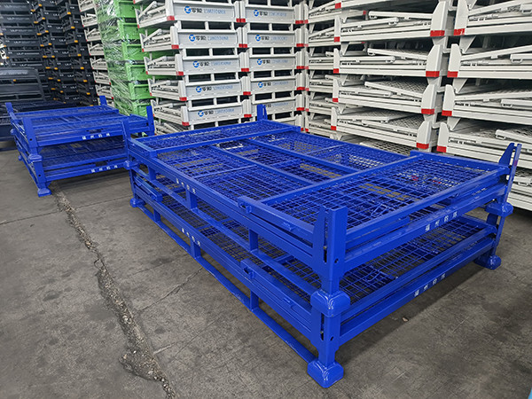 1000kg - 2000kg Load Bearing Pallet Cages With Padlock Locking System