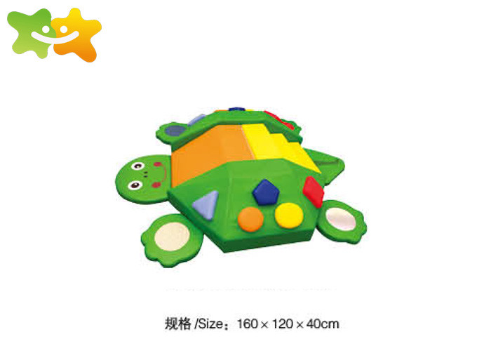 Home Baby Gym Foam Blocks , Soft Play Climbing Frame Integrity Customized Color