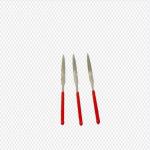 Customizable Single Sided Triangular Diamond File 140mm-180mm
