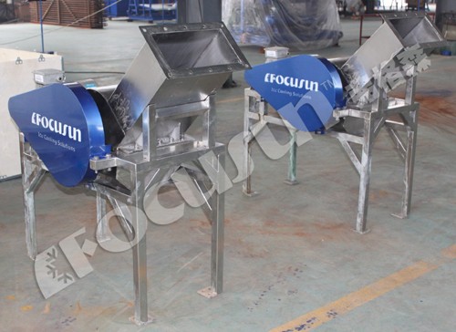 2019 Focusun Silver Voltage 380v/3p/50hz Ice Crusher for Block Ice Compact Design