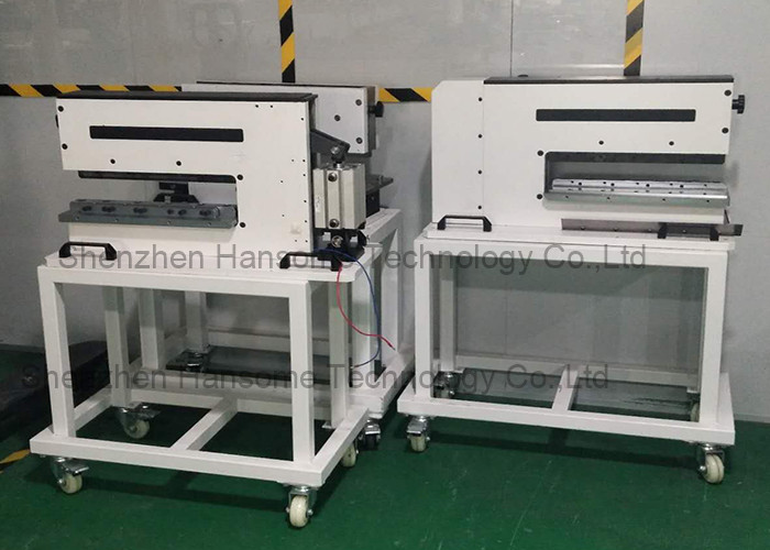 Thick Aluminum Board PCB Depaneling Machine With V Slot Low Force Stress
