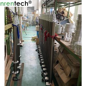 China 3.5m pneumatic telescopic mast inside wires for mobile light tower, fire truck lighting wholesale