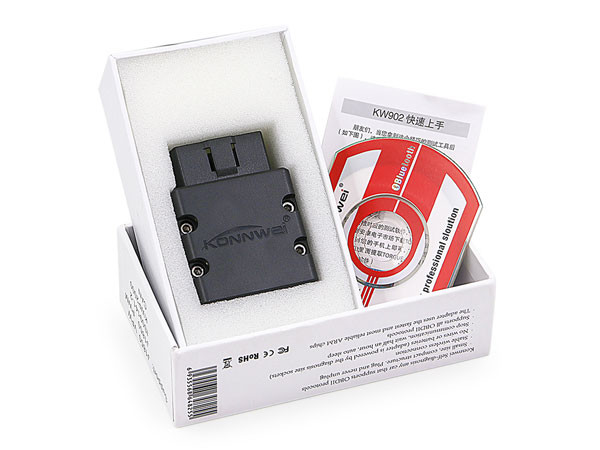 Obd2 Scanner Obdeleven Auto Diagnostic Tool KONNWEI KW902 For Car Printer Antennas