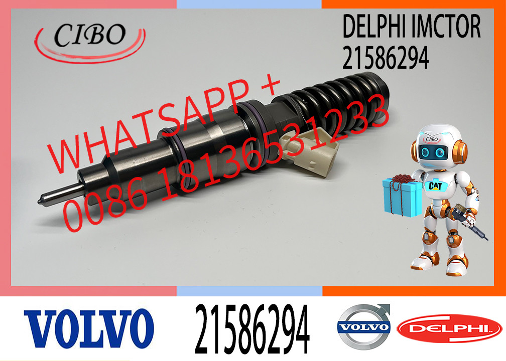 High Quality Excavator Parts BEBE4C10001 Diesel Fuel Injector 3803848 21586294 3801439 For Excavator Injector