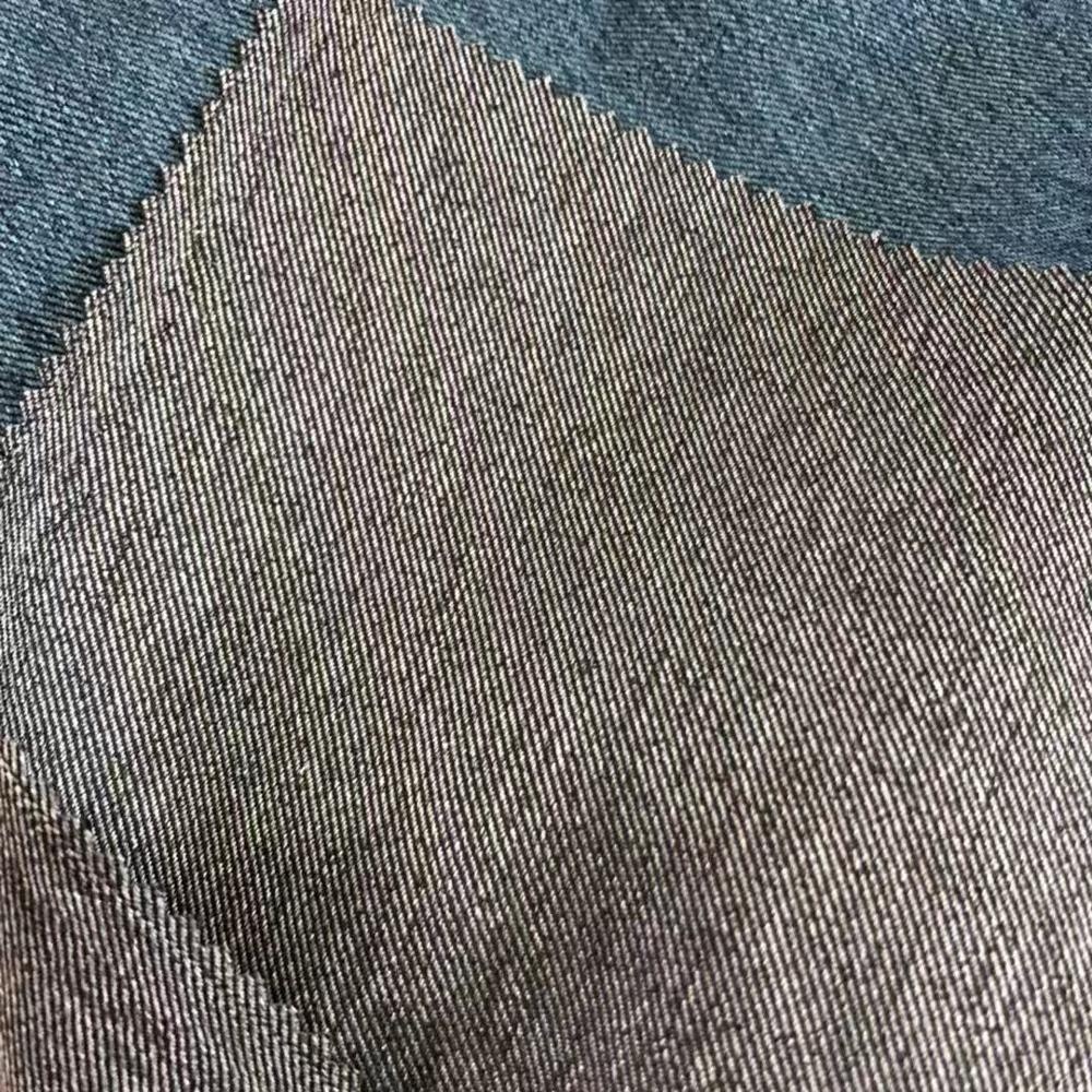 Medium Weight Polyester Twill Gabardine Denim Fabric for Textile Manufacturing