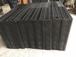 PP Plate Cooling Tower Drift Eliminator Types Demister Pad Mist Eliminator Black