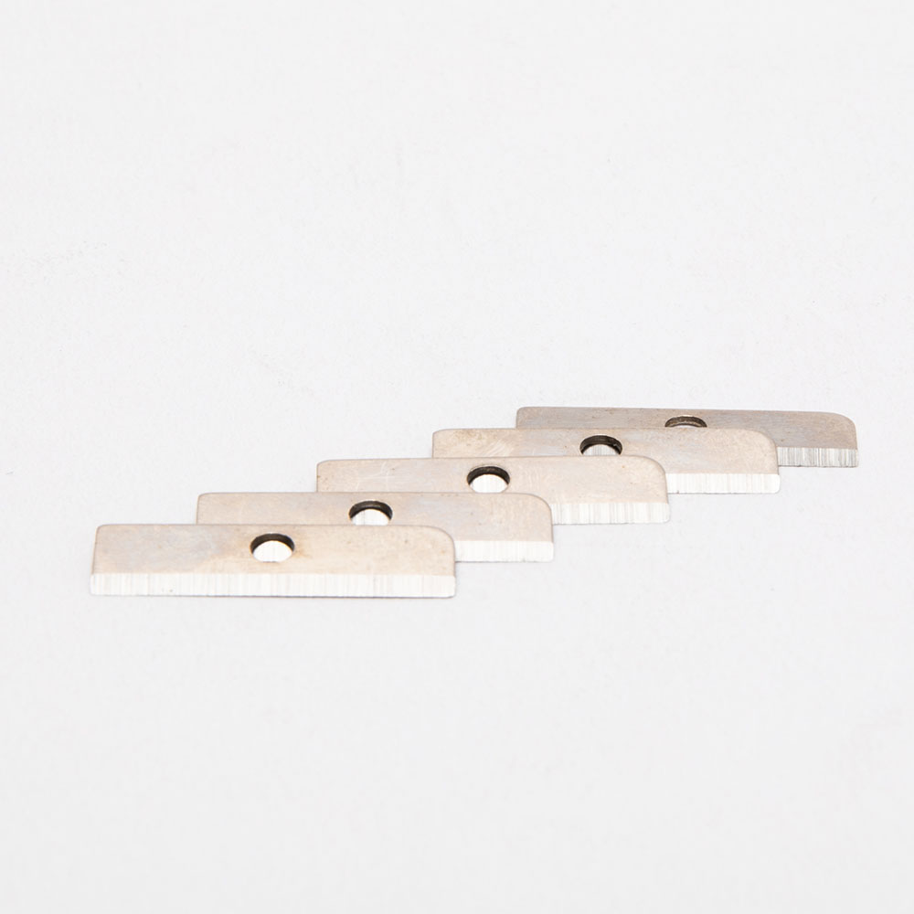 23mmX6mm Electroplate Pencil Sharpener Blade One Hole