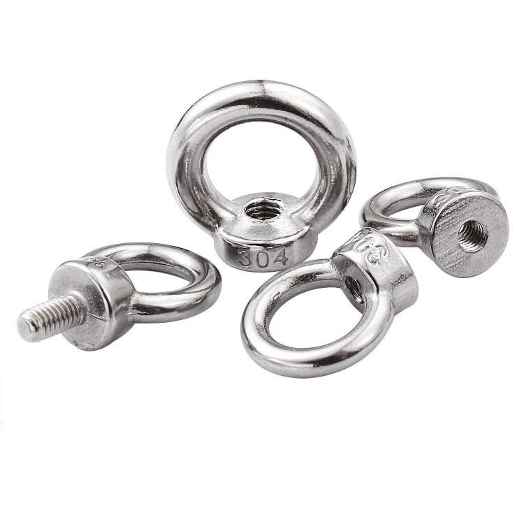 DIN580 Lifting Eye Bolt A2 Stainless M8 - M24 Stainless Steel Fasteners