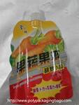 fruit shape packaging pouch reseable stand up pouch packaging bags with spout