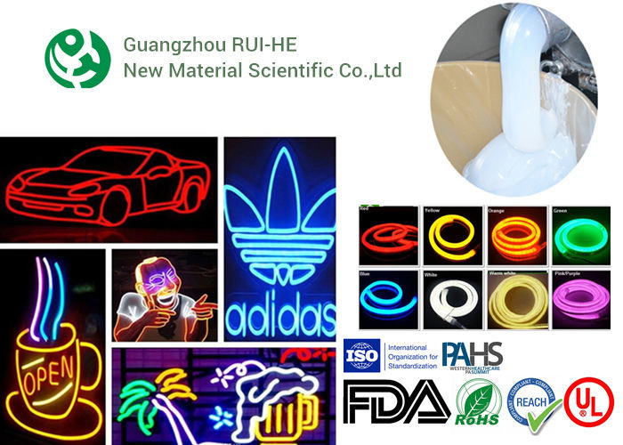 UV Light Resistance Transparent Liquid Silicone Rubber RH5350-70® Customized Color