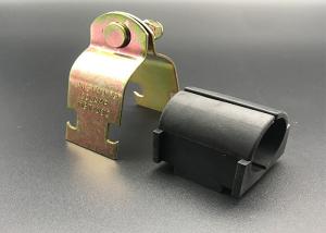 China Manufacturer Gold Zinc 3/4'' tpe Rubber Cushion Clamps wholesale