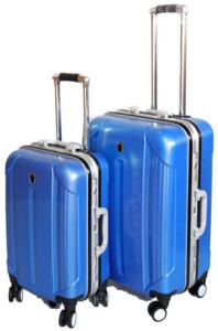 China ABS/PC Aluminum frame luggage / spinner luggage / hard side luggage /light weight suitcase wholesale
