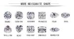 Custom Princess Cut Pink Loose Moissanite Diamonds Heart Lab Created