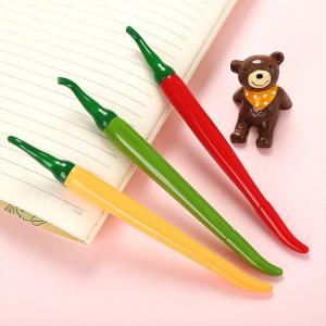 China Creative Stationery Chili Neutral Pen 0.5mm Gift Gel Pen For Children Student wholesale