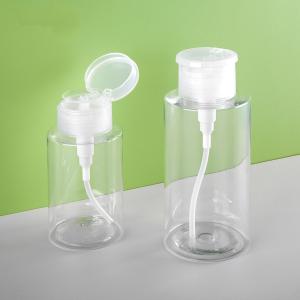 China Hypoallergenic Makeup Remover Pump Bottle Transparent Travel Friendly wholesale
