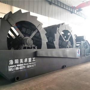 China Small Capacity Silica Wheel Sand Washing Machine Mining Industry Applied wholesale