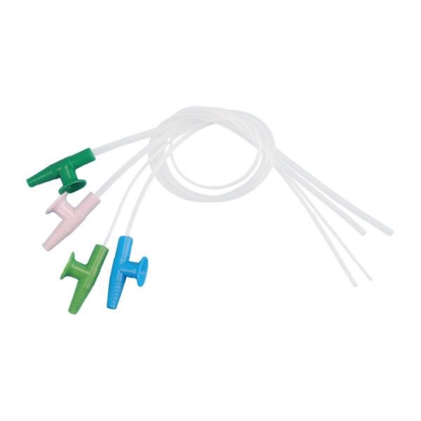 disposable medical Closed Suction Catheter medial sputum Suction Catheter medical tube