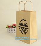 Cheap small paper gift bags Promotional Luxury OEM Design Gold Foil Logo Wedding