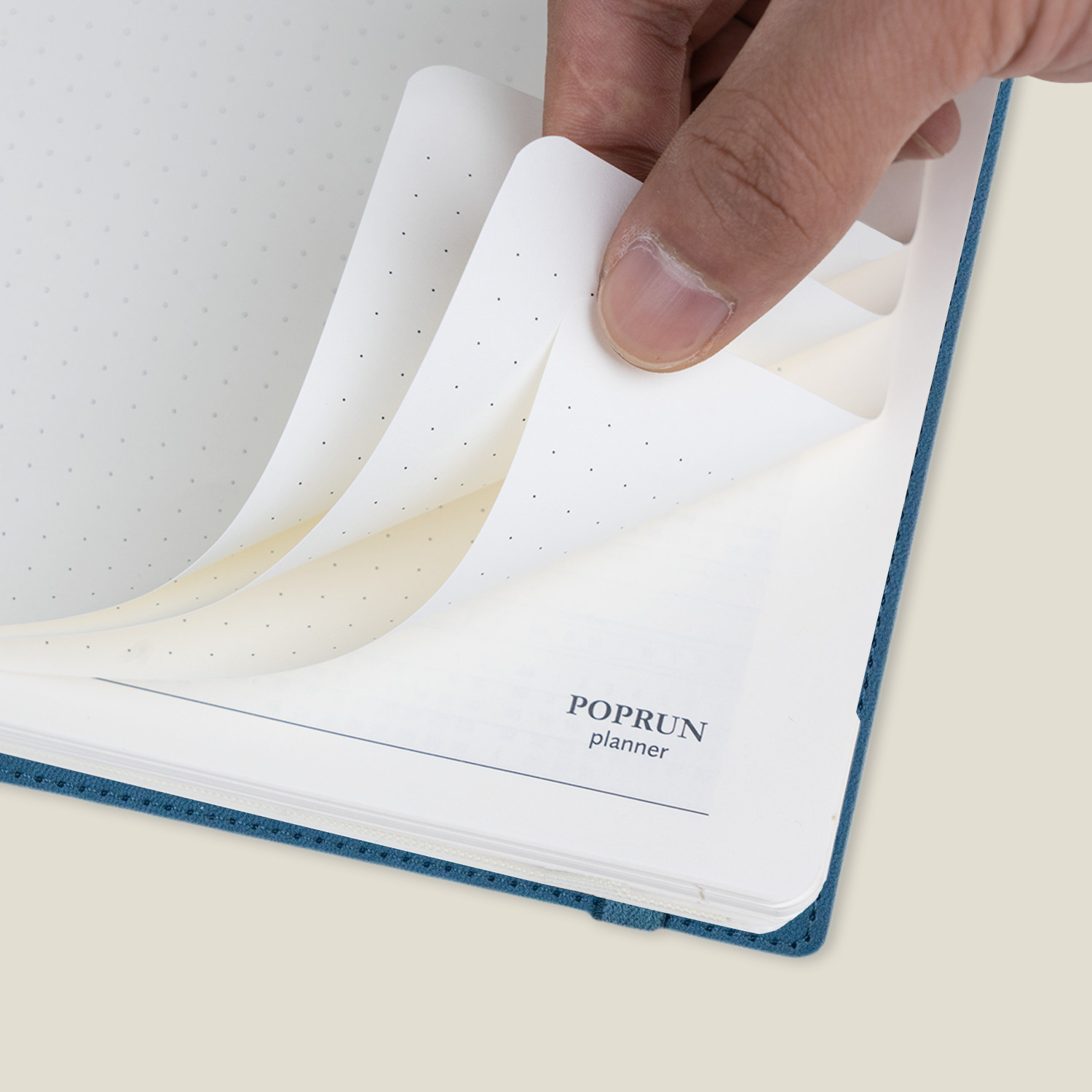 Metal O Wire Softcover Spiral Planner 2023 Customization Yearly Agenda