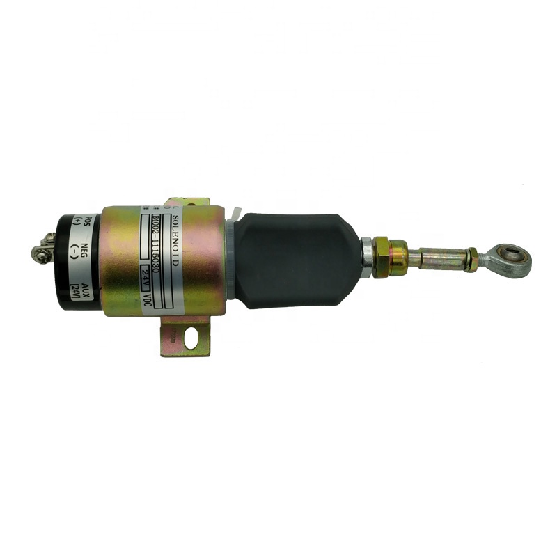 Excavator Parts PC60-7 YC4112 Fuel Flameout Solenoid B4002-1115030