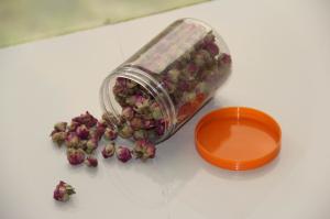 China 550ml waterproof dry fruit Clear Pet Jars , Small Plastic PET pop can wholesale