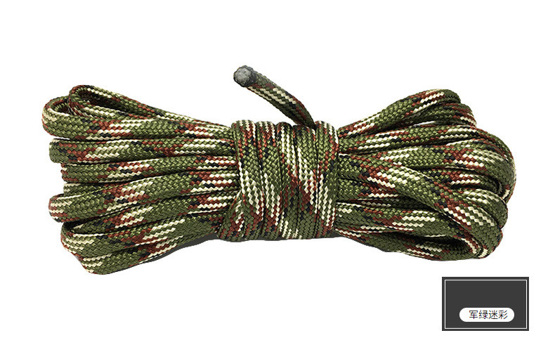 Colorful Orange Nylon Rope ISO9001 Double Braided Polyester Rope