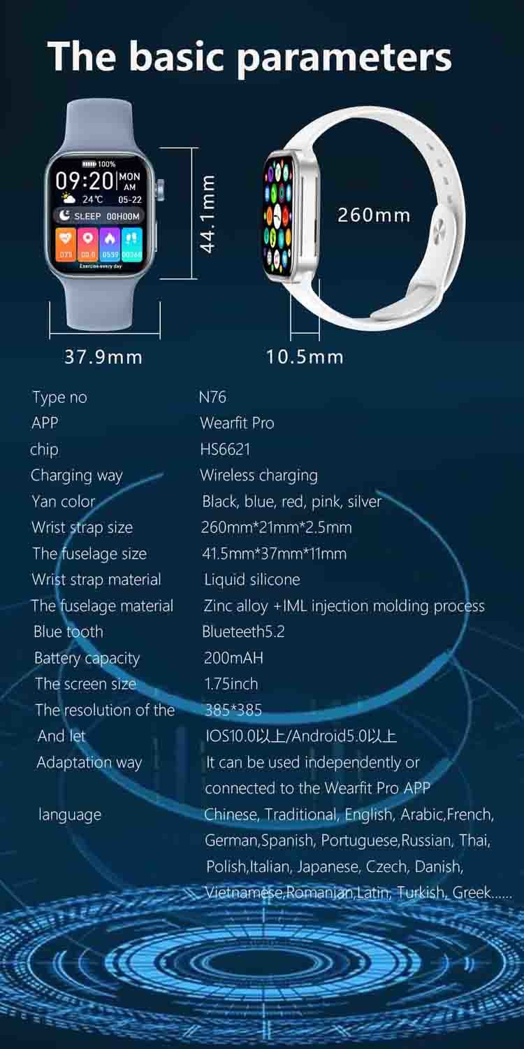 Long Distance Touch Cellular Smartwatch Ip67 Smart Watch With HD Call 200mAh