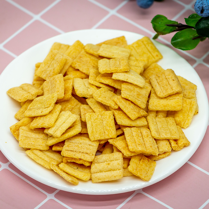 Chinese traditional snack crispy rice cracker healthy grain snacks rice crust