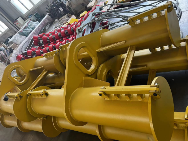 Effortlessly High Efficiency 28 Total Pipeline Roller Cradles With Accurate Control