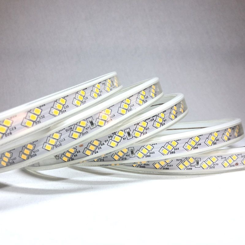 Ultra Bright 180leds/M Single Color LED Strip 220v Waterproof For Building Outlining
