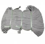 ESD Knitted Polyester Ribbed Cuffs Antistatic & Shrink Resistant Gray Color
