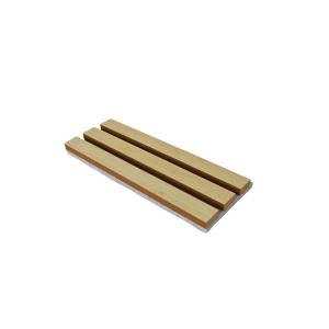 China Hot Seal Wood Slat Acoustic Panel Aesthetics And Acoustic For Interior Wall wholesale
