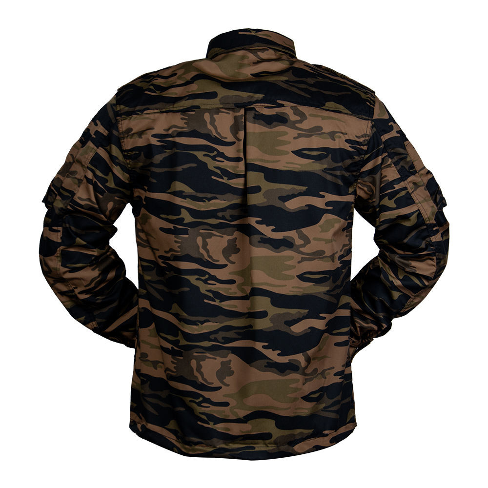 Anti Static Tactical Army Camouflage Uniform 728 Breathable Flame Retardant