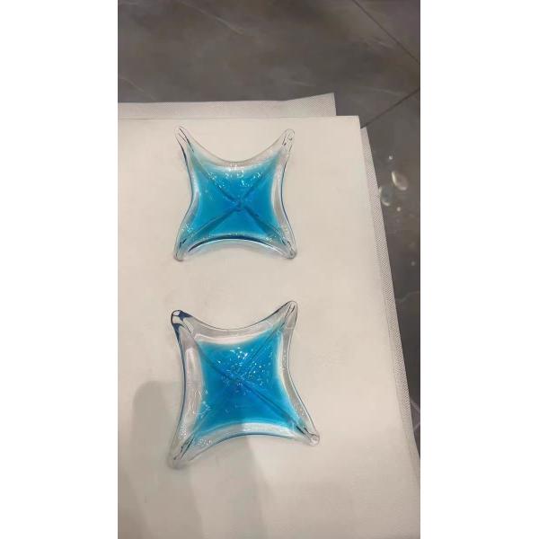 Glaze Art Ocean Theme Glass Starfish Chandelier Creative Decorative Chandelier