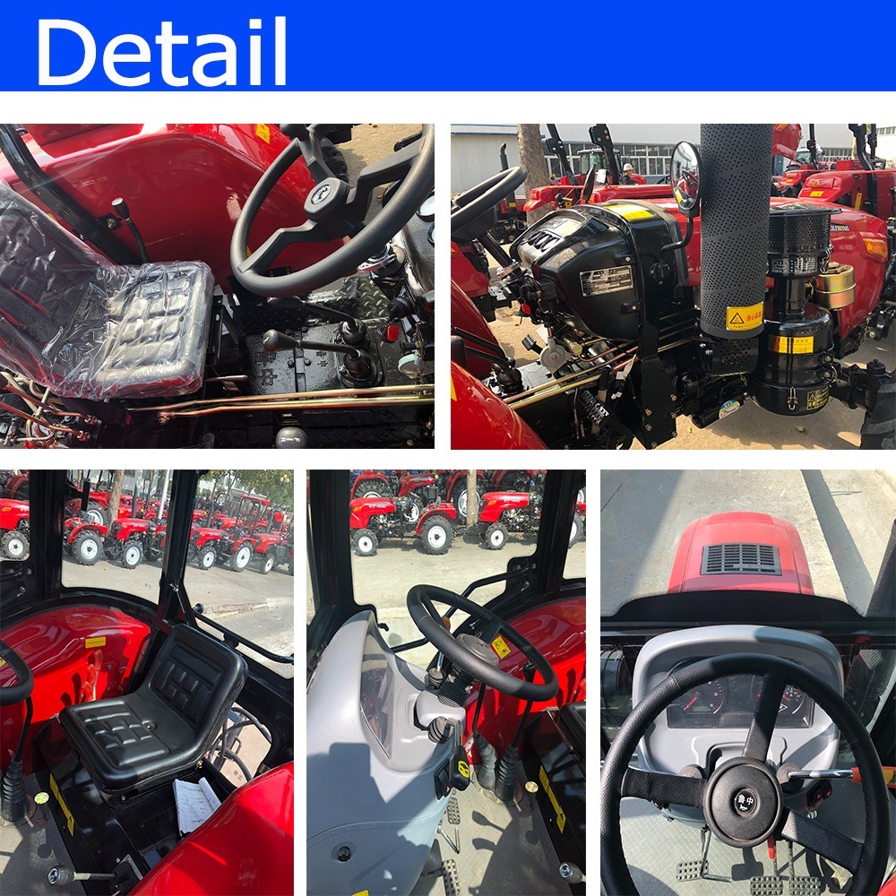 Luzhong 35HP 4X2/ 4X4 4WD Farm/Lawn/Garden/Large/Diesel Farm/Farming/Agricultural/Agri Tractor with ISO