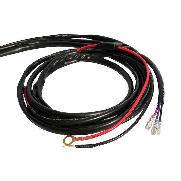 Hot-selling Advanced Cable Assembly Pins Connector Auto Parts Electronic Components Customized fog light lamp relay wire harness
