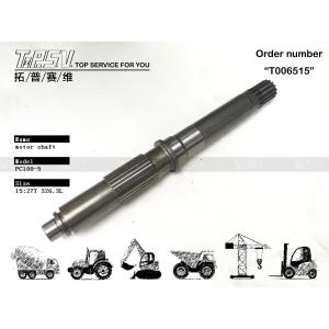 China TZ200B2002-01 PC100-5 Excavator Hydraulic Motor Shaft Wear Resistance wholesale