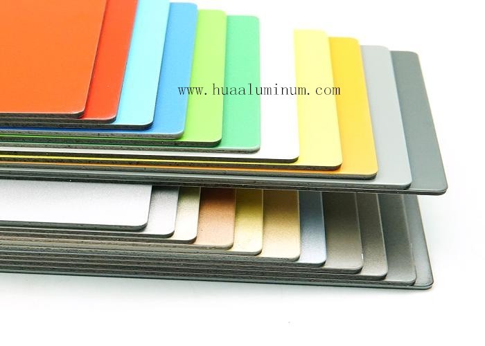 Anti Static Glossy ACP Sheets 11.50m Aluminum Composite Panel Cladding
