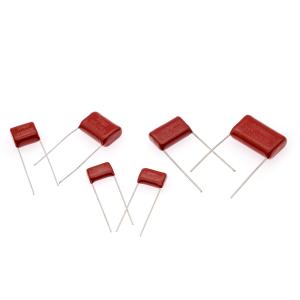China 250VDC 10uF Polyester Metallized Film Capacitor Small Volume wholesale