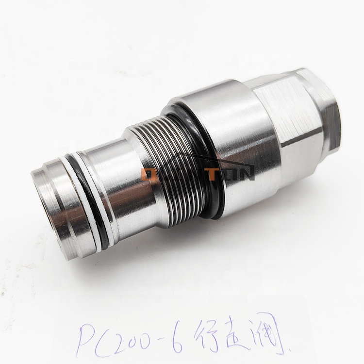 Construction Works Excavator Swing Motor Assy Valve For Komatsu PC200-6 Relief Valve