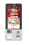 Wall Mounted Credit card reader thermal receipt printer payment kiosk