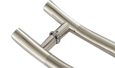 SUS304 Stainless Steel H Type Glass Door Handle Sample 1-3 Working Days Finish SSS/PSS