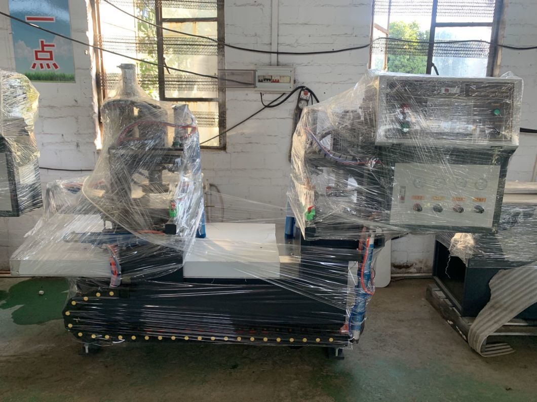 Double Head 2 Motors Glass CNC Chamfering Cut Machine Glass Toughening Glass Rounding Machine