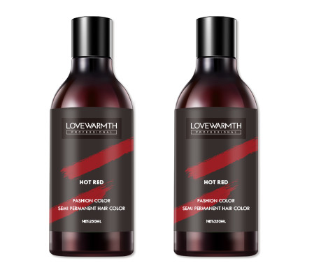 200ml Temporary Red Hair Dye , Customized Temporary Red Hair Color Products
