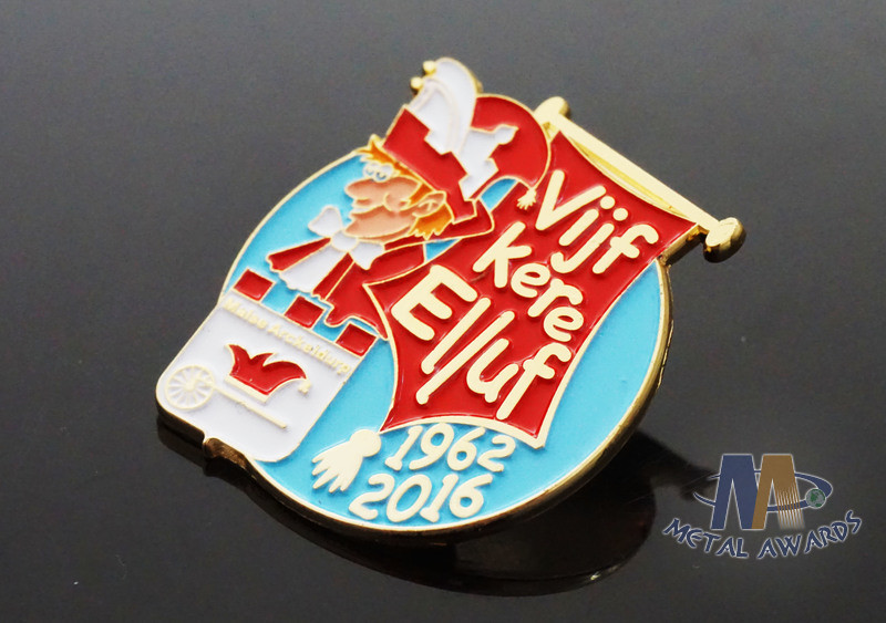 Custom Design Metal Carnival Lapel Pin Badges, Soft Enamel Or Hard Enamel With Butterfly Clutch