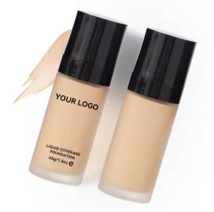 China Best Popular 14 Colors Liquid Face Foundation Private Label Matte Finish Waterproof Natural Makeup Foundation wholesale